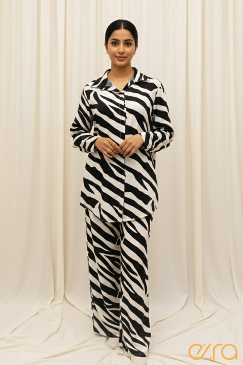 Zebra printed co-ord set